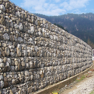 Yüksek Kaliteli Dokuma Hasır <span class=keywords><strong>Gabion</strong></span> Peyzaj Dış Mekan Mobilyası Bahçe Kenarlığı İstinat Duvarı Çit Dekoratif ISO CE - Product Image 1