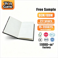 Service d'impression de carnets à couverture rigide personnalisés pour journaux, carnets de croquis et carnets à spirales en gros