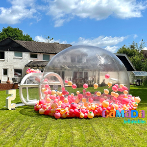 Custom 3m 4m 5m <b>Bubble</b> <b>House</b> Inflatable Outdoor <b>Bubble</b> Bounce <b>House</b> Tent PVC Outdoor Transparent Balloon <b>Bubble</b> Dome Tent - Product Image 3