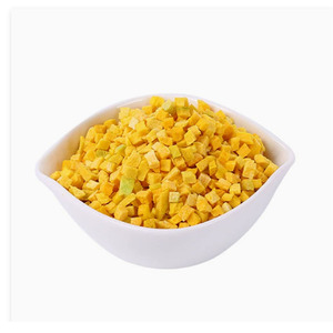 Frutas y Verduras Deshidratadas, Cubos de Calabaza Liofilizados, Ingredientes para Productos Horneados - Product Image 1