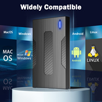 Hard Disk Eksternal 500GB Langsung dari Pabrik, USB 3.0, HDD Portabel untuk Penyimpanan Cadangan PC Laptop Desktop, Siap Kirim