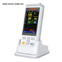 Moniteur capnographique vétérinaire portable, oxymètre de pouls multiparamètres vétérinaire