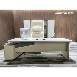 Working table for office 2.4m futuristic standard boss office manager desk furniture dimensions big wooden office table