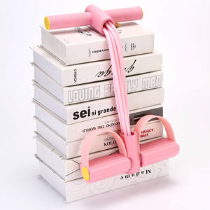 Bandas de Resistencia Multifuncionales para Fitness y Yoga en Casa, Cuerda de Tensión de 6 Tubos y Cinta Elástica con Pedal - Product Image 5