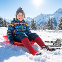 Chaussettes imperméables en nylon et élasthanne respirantes à 3 couches pour enfants, hauteur genou, pour garçons et filles, idéales pour l'extérieur et l'école par temps de pluie - Prix usine OEM personnalisé