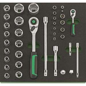 STAHLWILLE-Chariot d'atelier 98830180 assorti d'un jeu d'outils de 250 pièces-Chariots à outils EAN 4018754335343 AVEC ASSORTIMENT - Product Image 2