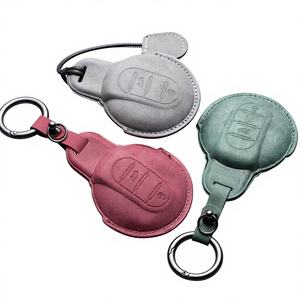Housse de protection en cuir pour clé de voiture BMW <span class=keywords><strong>MINI</strong></span> <span class=keywords><strong>COOPER</strong></span> S ONE JCW F54 F55 F56 F57 F60 CLUBMAN COUNTRYMAN, accessoires pour porte-clés - Product Image 1