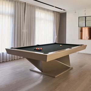 Nouvelle <span class=keywords><strong>table</strong></span> de <span class=keywords><strong>billard</strong></span> de luxe au design moderne et personnalisable pour l'intérieur, style maison, 8 boules, pieds <span class=keywords><strong>en</strong></span> bois massif sur mesure, <span class=keywords><strong>table</strong></span> de <span class=keywords><strong>billard</strong></span> 3 <span class=keywords><strong>en</strong></span> 1 - Product Image 2