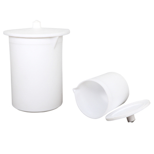 Thử nghiệm <span class=keywords><strong>PTFE</strong></span> cốc với xử lý và nắp trong 100 250 500ml Kích cỡ ODM tùy biến có sẵn - Product Image 1