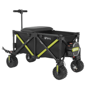 Carrito de Camping Eléctrico Plegable Portátil CampX, Nuevo Modelo, con Asiento, Motor de 700W, para Adultos - Product Image 2