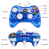 Manette de jeu filaire pour XBOXes 360 Joystick USB pour Xboxes 360 Console Gaming Handle