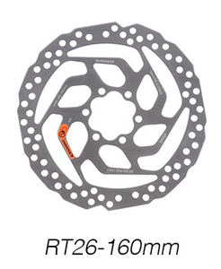 RT56 RT26 Mountainbike-Bremsscheibe Fahrrad-Bremsscheibenbeläge Rotor 160mm 180mm für Mountainbike MTB Inklusive 6 Schrauben - Product Image 2