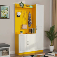 Armoire à chaussures d'entrée de foyer de grande capacité armoire d'entrée de foyer simple moderne simple étagère à chaussures armoire à chaussures