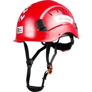 Casque de sécurité ABS rigide, réglable, ventilé, à fentes, 6 points de suspension, pour travaux de construction, escalade, stockage - Product Image 1