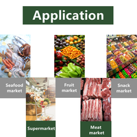 Balance de pesage numérique pour supermarché avec impression d'étiquettes, de codes-barres et de reçus, calcul de prix, 15 kg, 30 kg