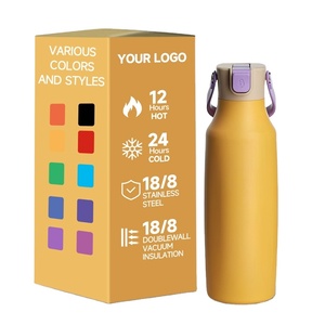 ขวดน้ำกีฬา OEM ODM พร้อมสิทธิบัตร ขนาด 500 มล. 720 มล. ผลิตจากสแตนเลส 304 แบบสองชั้นสุญญากาศ ฝาปิดซิลิโคนพร้อมหลอดดูดและหูหิ้ว - Product Image 3