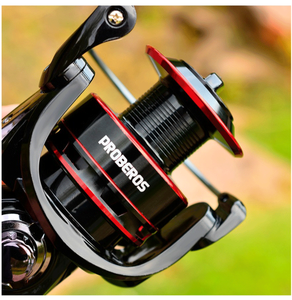 Carrete de pesca de fundición giratoria de alta precisión de alta fuerza 5,2: 1, resistente al agua, duradero, para todas las gamas - Product Image 2