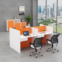 Meubles de bureau modernes, poste de travail en cubicle pour centre d'appels, table de bureau à domicile, cloison de bureau, bureau d'ordinateur, poste de travail