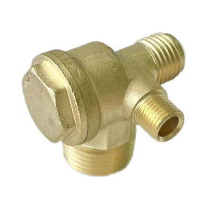 วาล์วกันกลับแบบแมนนวล Airmass Snpn-3004l ทำจากทองเหลือง สำหรับแก๊ส พอร์ต 1/8  ทนอุณหภูมิ -10 องศาเซลเซียส ถึง +80 องศาเซลเซียส รุ่น SNPN-3004L - Product Image 5