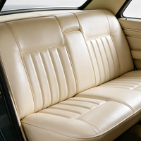 Kits d'ameublement intérieur en cuir Nappa tanné au chrome durable personnalisés KHD, sellerie automobile haut de gamme, sièges de voiture de luxe 1,1-1,3 mm
