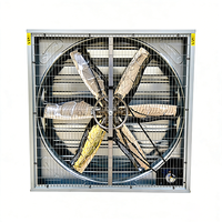 Ventilador Axial de Flujo de Aire de Gran Volumen y Bajo Ruido, Ventilador de Pared Industrial para Extracción, Ventilación y Refrigeración