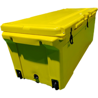 Glacière portable moderne entièrement isolée pour le camping, les voyages, les conserves alimentaires, l'utilisation hospitalière, glacière rotomoulée