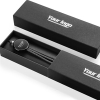 Câble de charge rapide USB 3A lumineux 3-en-1 de 1 m, personnalisable avec logo, pour cadeaux promotionnels d'entreprise