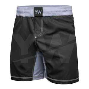 Tissu d'habillement d'arts martiaux imprimé par transfert thermique en polyester/coton de qualité supérieure, taille personnalisée, noir, logo court, usage quotidien pour hommes - Product Image 3