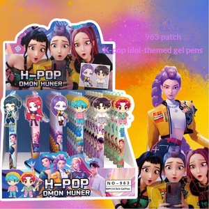 Nuevo Bolígrafo de Gel con Diseño de Dibujos Animados, Multi-estilo, Equipo de Chicas Mágicas, Tinta Negra de 0.5mm, Color <span class=keywords><strong>Rosa</strong></span> y Azul - Product Image 2