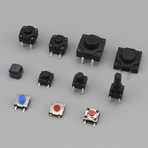 6x6x5mm 瞬时静音硅胶橡胶触觉开关 SMD 静音按钮微动开关键盘 PCB 防噪音 - Product Image 6
