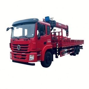 รถเครนติดรถบรรทุกแบบแขนยืดไสลด์ได้ Dongfeng 6X4 12 ตัน คุณภาพเชื่อถือได้ - Product Image 1