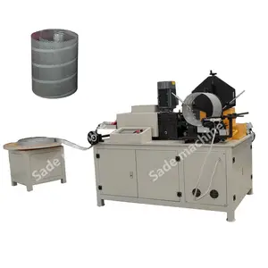 expanded metal mesh Spiral Tube Making Machine for filters