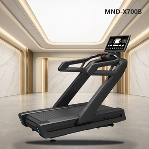 ลู่วิ่งไฟฟ้าแบบ 2 in 1 รุ่น High Energy พร้อมจอ LCD อุปกรณ์ออกกำลังกาย MND Fitness เครื่องออกกำลังกายคาร์ดิโอ สำหรับเครือข่ายยิมกัวดาลาฮารา - Product Image 1