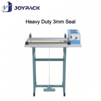 Scelleuse thermique industrielle à commande au pied KF-600, largeur de scellage de 600 mm, largeur de soudure de 3 mm, 750 W, pour sacs PE PP, usine chimique et alimentaire