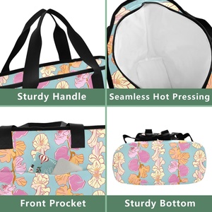New Design Summer Fashionable <b>Lunch</b> Ice Pack Bag Hawaii Style for Travel Camping Picnics Coolers <b>Backpack</b> - Product Image 5