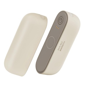เครื่องทำความร้อนไฟฟ้าแบบพกพา 2-in-1 ชนิด USB ป้องกันความร้อนเกินพิกัด พร้อมที่อุ่นมือแม่เหล็ก สำหรับฤดูหนาว ใช้กลางแจ้ง รถยนต์ รถบ้าน ดีไซน์แบตเตอรี่ใหม่ - Product Image 6