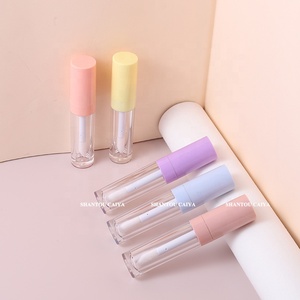 Envase para cosméticos, envase de 9ml de varita gruesa grande, Amarillo, Azul, nude, púrpura, brillo de labios, tubo de lápiz labial, botella de tinte labial - Product Image 4