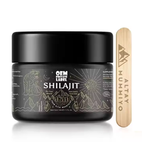 Pure Wholesale Food Shilajit Résine Shilajit biologique de l'Himalaya 50g Shilajit pour l'immunité à la force énergétique