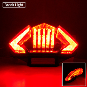 Luci posteriori a Led per moto omologate Emark luci posteriori di arresto luci di terzo freno per BMW R1200GS/ADV F800R F800GT F800S/<span class=keywords><strong>ST</strong></span> - Product Image 6