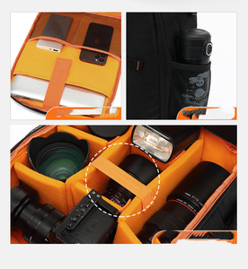 Nouveau sac à bandoulière pour la photographie en plein air, grande capacité, imperméable, sac à dos pour ordinateur portable et appareil photo, étui portable, fabriqué en nylon - Product Image 4