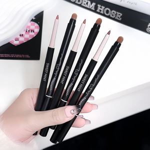 Lápiz Delineador de Labios Mineral 2 en 1 con Pincel, Larga Duración, Resistente al Agua, Maquillaje para Fiestas, Logotipo Personalizado - Product Image 1