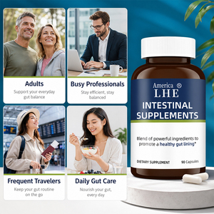 Fabricant de compléments alimentaires pour la santé, extraits végétaux intestinaux, soutien digestif, capsules intestinales pour adultes - Product Image 4