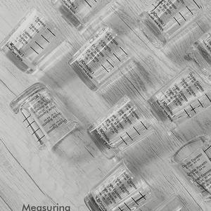 Gelas Minum Espresso 2Oz, Gelas Minum Kopi Borosilikat Tinggi Transparan Pengukur Persegi 2Oz untuk Pembuat Kopi - Product Image 5