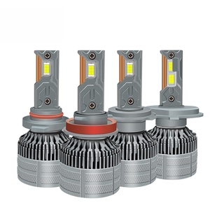 หลอดไฟหน้า LED แบบ CANbus H4 13000LM 120W ชิป3570กำลังไฟสูงท่อทองแดงคู่ A889รถยนต์อเนกประสงค์12V 6000K - Product Image 1