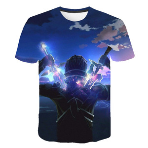 T-shirt pour homme imprimé en 3D, respirant, style anime <span class=keywords><strong>manga</strong></span>, Harajuku, décontracté, jersey - Product Image 3