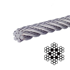 Prix de gros Vente à chaud Câble de tension en acier inoxydable flexible Ss 304 316 A4 Câble de <span class=keywords><strong>piano</strong></span> 7x19 7x7 1x19 - Product Image 1
