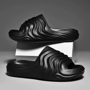 New Style 40-45 Size Summer Breathable Open Toe Eva Thick Soft Sole Non-Slip Light Casual Outdoor Beach Men Wear <b>Slippers</b> - Product Image 2