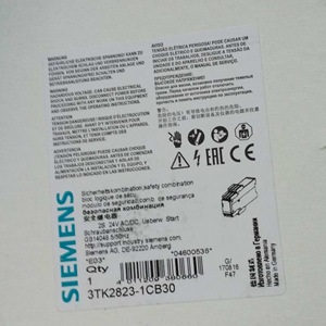 Siemens Safety <b>Relay</b> 3TK2823-1CB30 24V AC/DC 10A Form C Electromechanical Made In Germany - Product Image 3