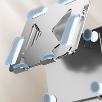 2026 Yeni Gelen Karbon Çelik Laptop Standı Yükseklik Açısı Ayarlanabilir Ergonomik Masaüstü Notebook Yükseltici Tablet Akıllı Telefon için