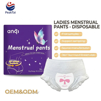 Culottes menstruelles jetables pour femmes, sous-vêtements menstruels anti-fuites, culottes hygiéniques pour les voyages, le sommeil et la période post-partum